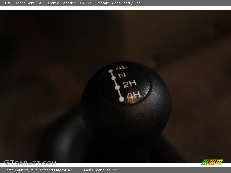 Emerald Green Pearl / Tan 1999 Dodge Ram 2500 Laramie Extended Cab 4x4