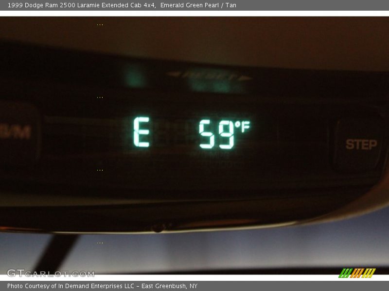 Emerald Green Pearl / Tan 1999 Dodge Ram 2500 Laramie Extended Cab 4x4