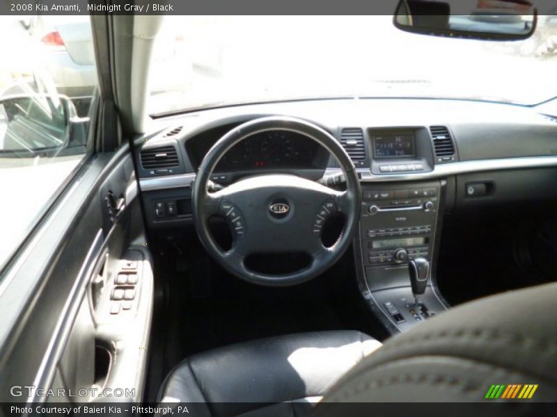 Midnight Gray / Black 2008 Kia Amanti