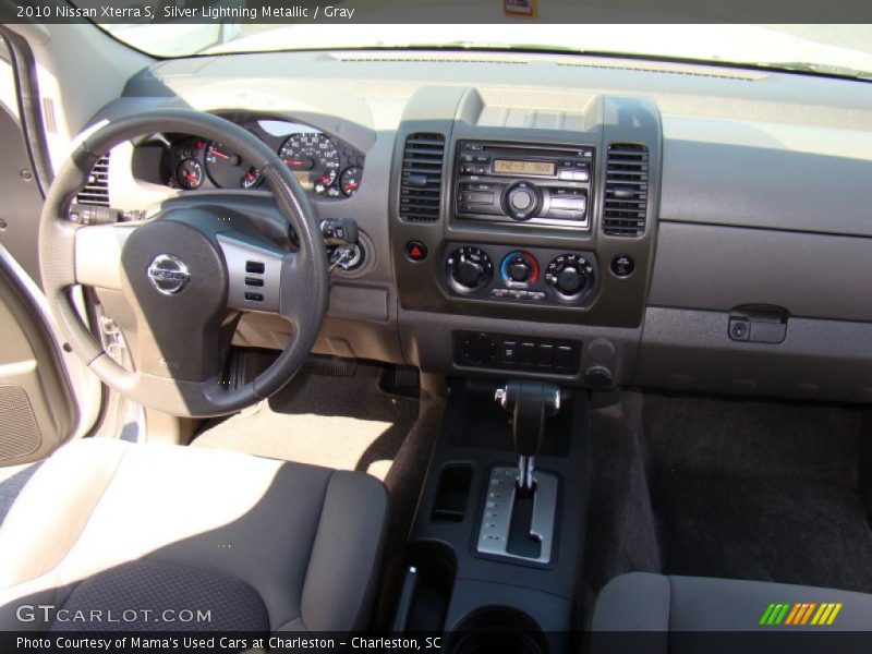 Silver Lightning Metallic / Gray 2010 Nissan Xterra S