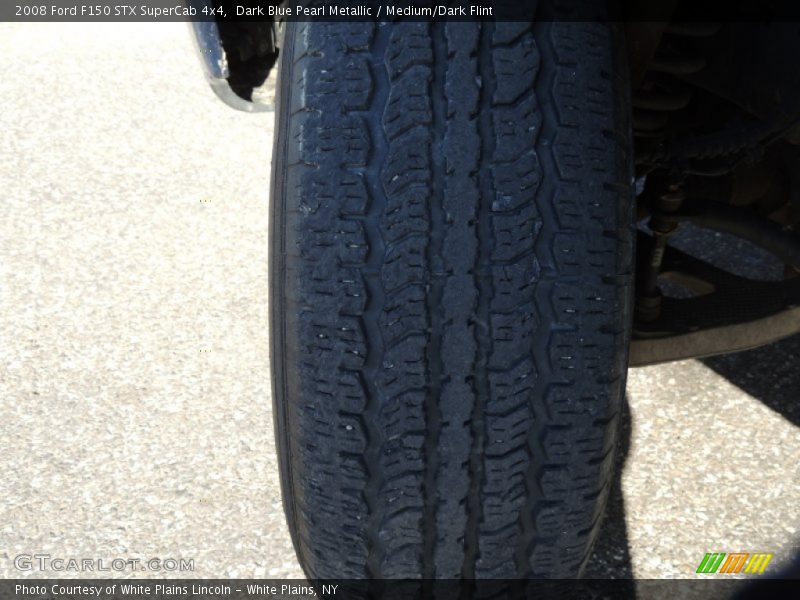 Dark Blue Pearl Metallic / Medium/Dark Flint 2008 Ford F150 STX SuperCab 4x4