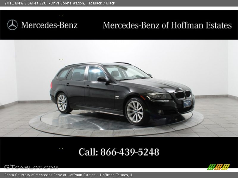Jet Black / Black 2011 BMW 3 Series 328i xDrive Sports Wagon