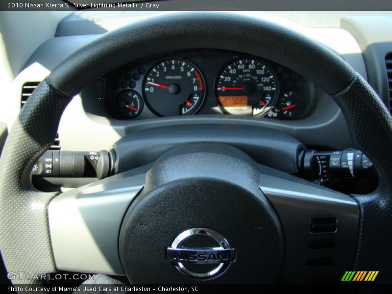 Silver Lightning Metallic / Gray 2010 Nissan Xterra S