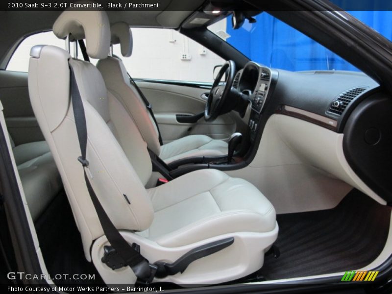Front Seat of 2010 9-3 2.0T Convertible