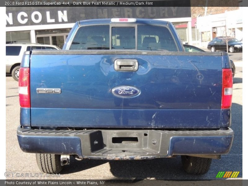 Dark Blue Pearl Metallic / Medium/Dark Flint 2008 Ford F150 STX SuperCab 4x4