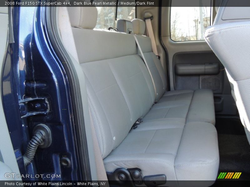 Dark Blue Pearl Metallic / Medium/Dark Flint 2008 Ford F150 STX SuperCab 4x4