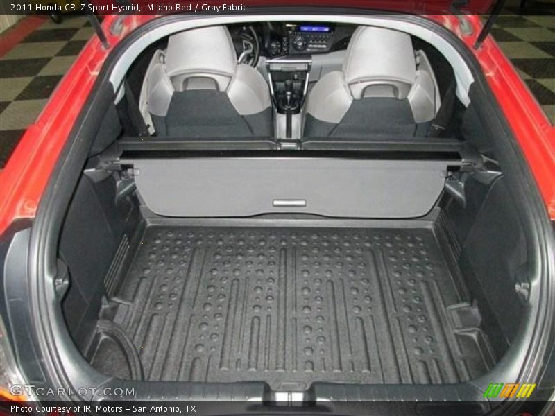 Milano Red / Gray Fabric 2011 Honda CR-Z Sport Hybrid
