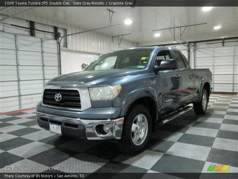 Slate Gray Metallic / Graphite Gray 2008 Toyota Tundra SR5 Double Cab