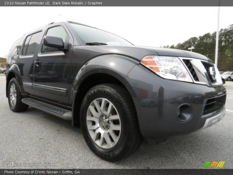 Dark Slate Metallic / Graphite 2010 Nissan Pathfinder LE