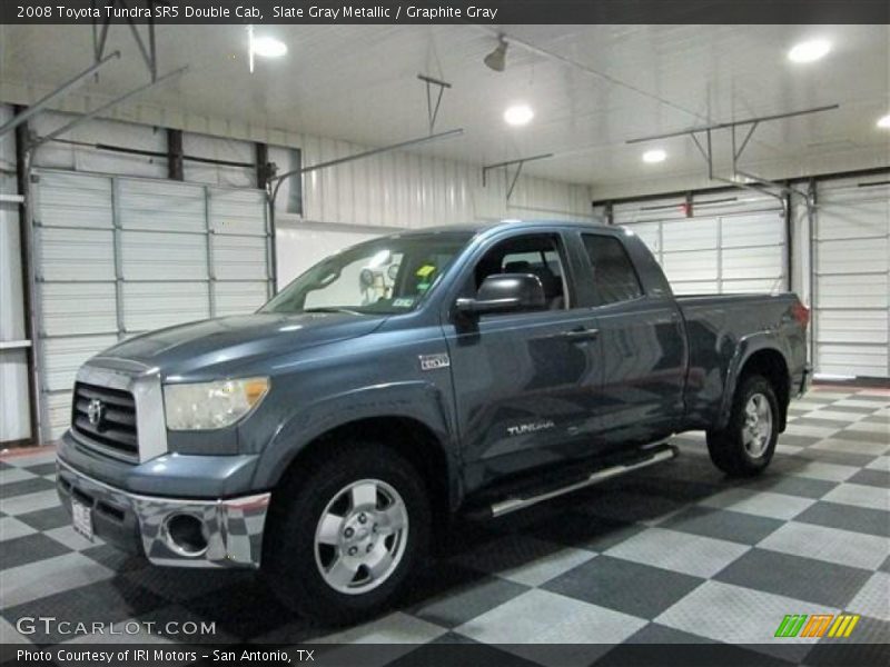 Slate Gray Metallic / Graphite Gray 2008 Toyota Tundra SR5 Double Cab