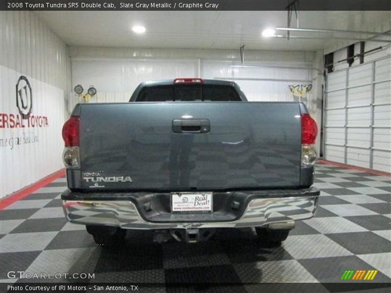Slate Gray Metallic / Graphite Gray 2008 Toyota Tundra SR5 Double Cab