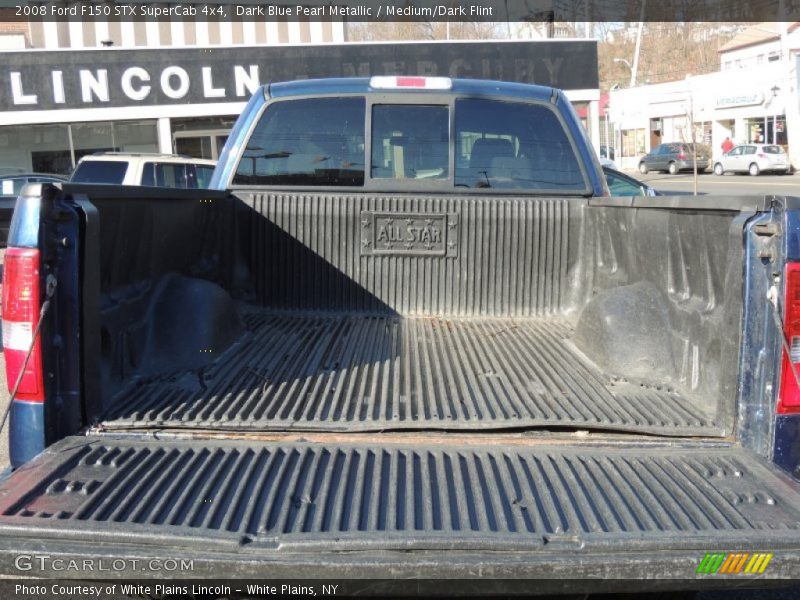 Dark Blue Pearl Metallic / Medium/Dark Flint 2008 Ford F150 STX SuperCab 4x4