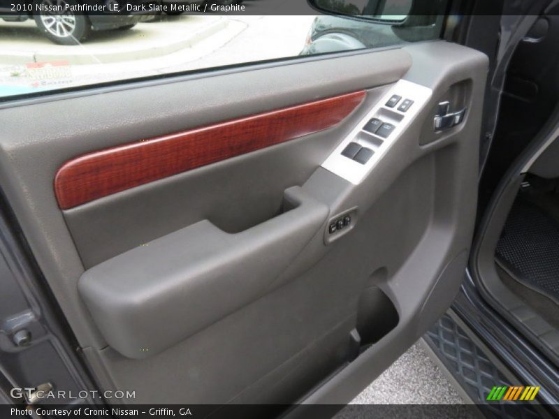 Dark Slate Metallic / Graphite 2010 Nissan Pathfinder LE