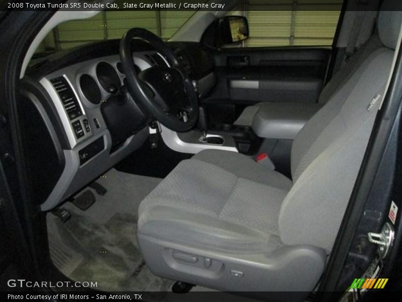 Slate Gray Metallic / Graphite Gray 2008 Toyota Tundra SR5 Double Cab