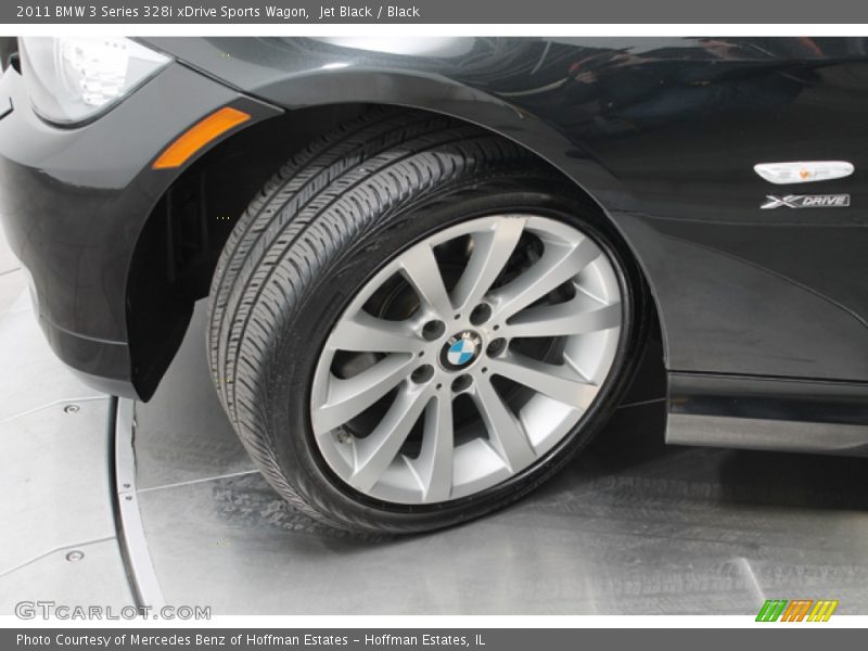 Jet Black / Black 2011 BMW 3 Series 328i xDrive Sports Wagon