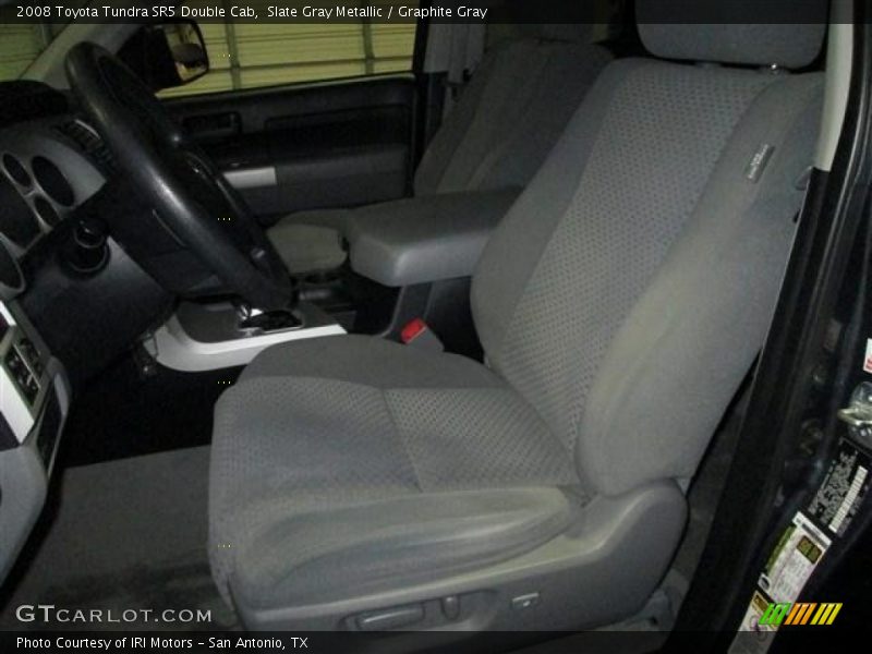 Slate Gray Metallic / Graphite Gray 2008 Toyota Tundra SR5 Double Cab