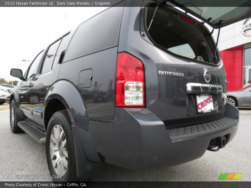 Dark Slate Metallic / Graphite 2010 Nissan Pathfinder LE