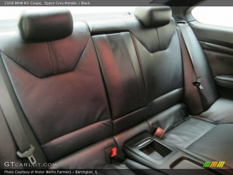 Rear Seat of 2008 M3 Coupe