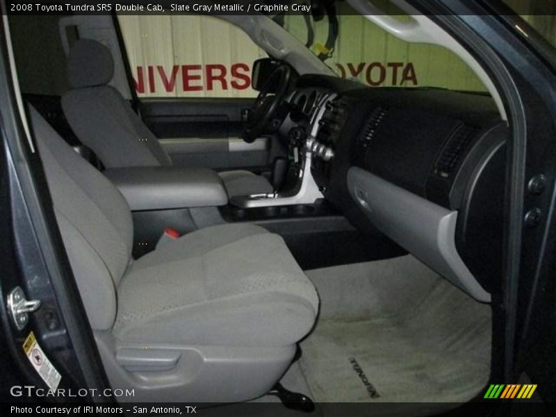 Slate Gray Metallic / Graphite Gray 2008 Toyota Tundra SR5 Double Cab