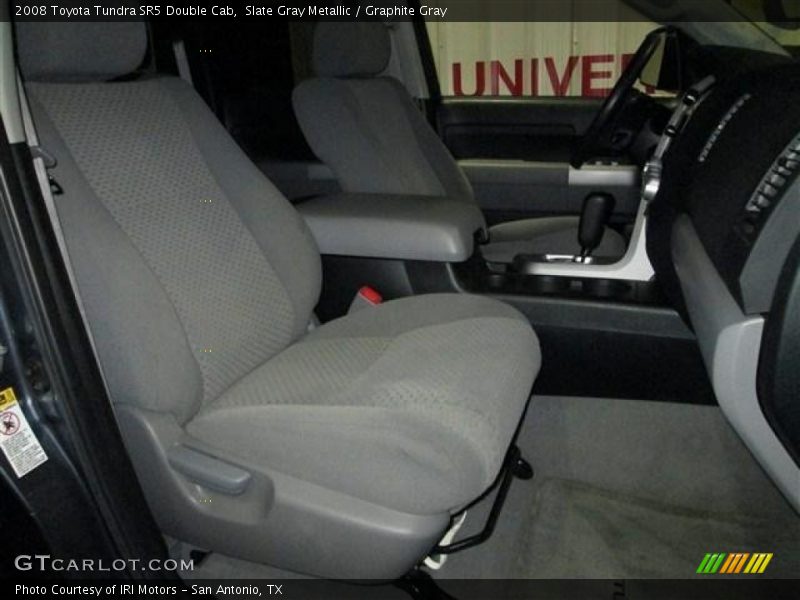 Slate Gray Metallic / Graphite Gray 2008 Toyota Tundra SR5 Double Cab