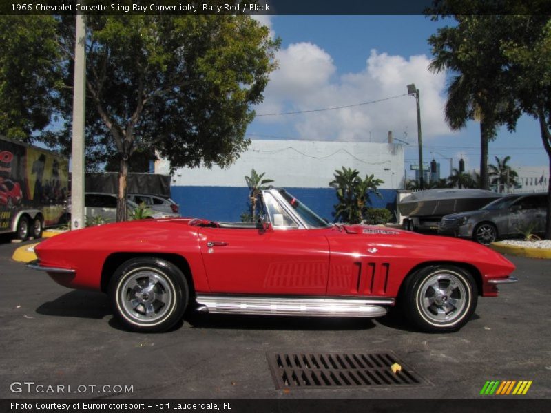 1966 Corvette Sting Ray Convertible Rally Red