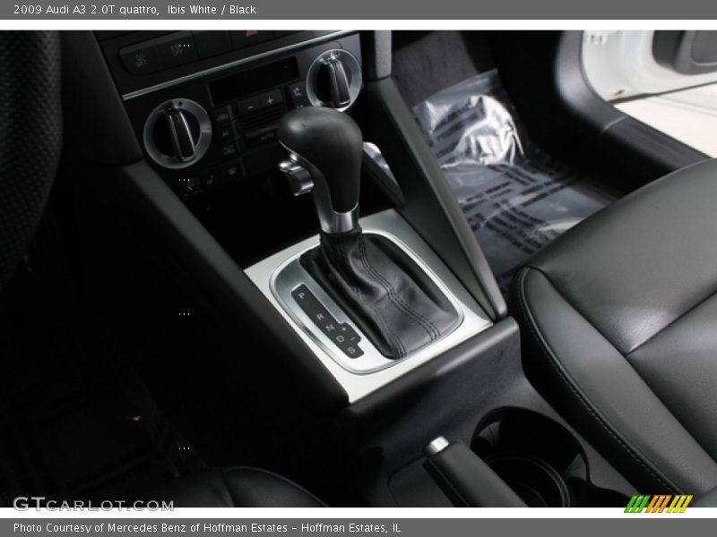 Ibis White / Black 2009 Audi A3 2.0T quattro