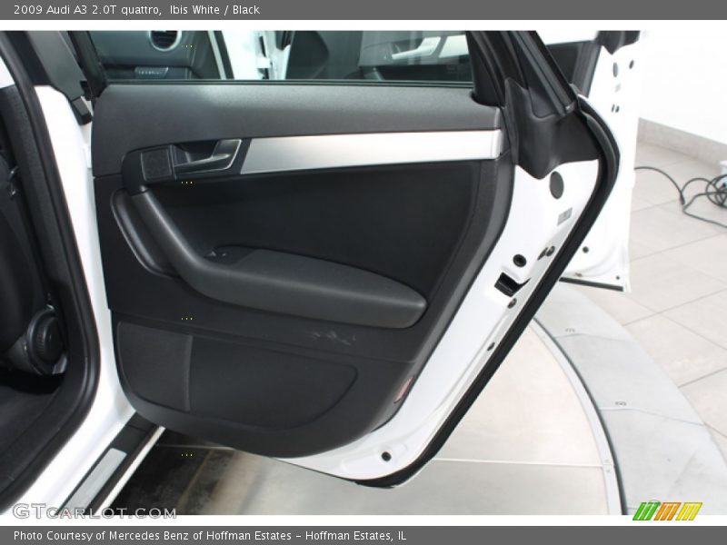 Ibis White / Black 2009 Audi A3 2.0T quattro