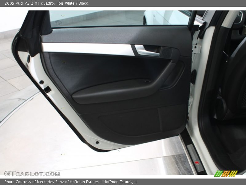 Ibis White / Black 2009 Audi A3 2.0T quattro