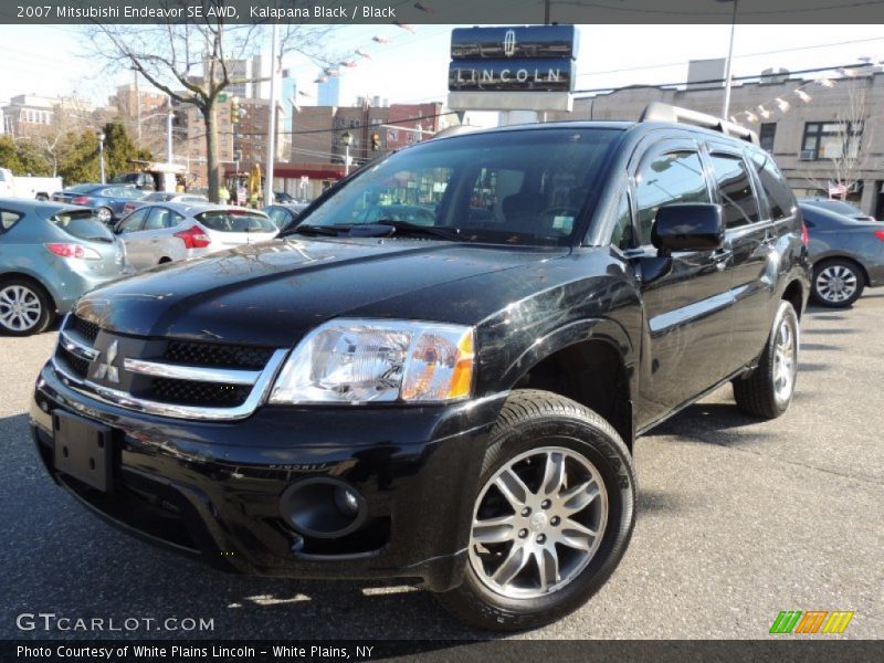 Kalapana Black / Black 2007 Mitsubishi Endeavor SE AWD