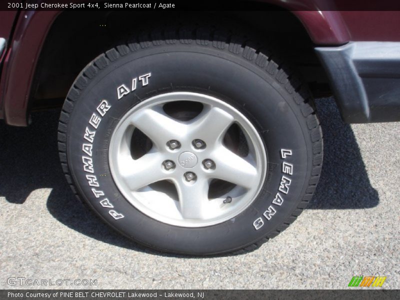 Sienna Pearlcoat / Agate 2001 Jeep Cherokee Sport 4x4