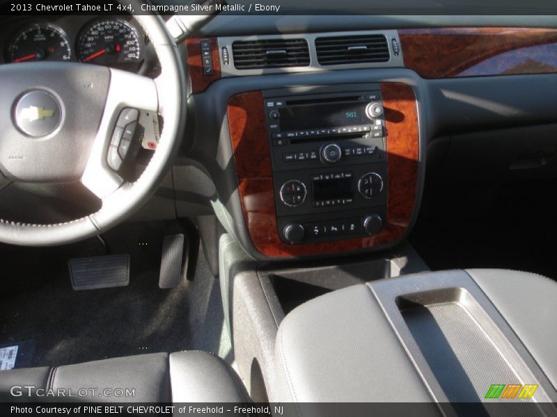 Champagne Silver Metallic / Ebony 2013 Chevrolet Tahoe LT 4x4