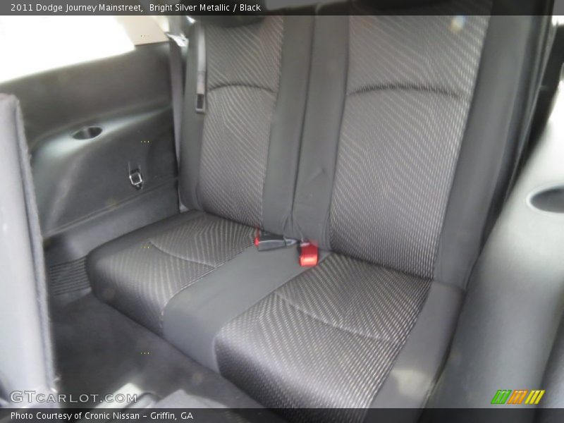 Bright Silver Metallic / Black 2011 Dodge Journey Mainstreet