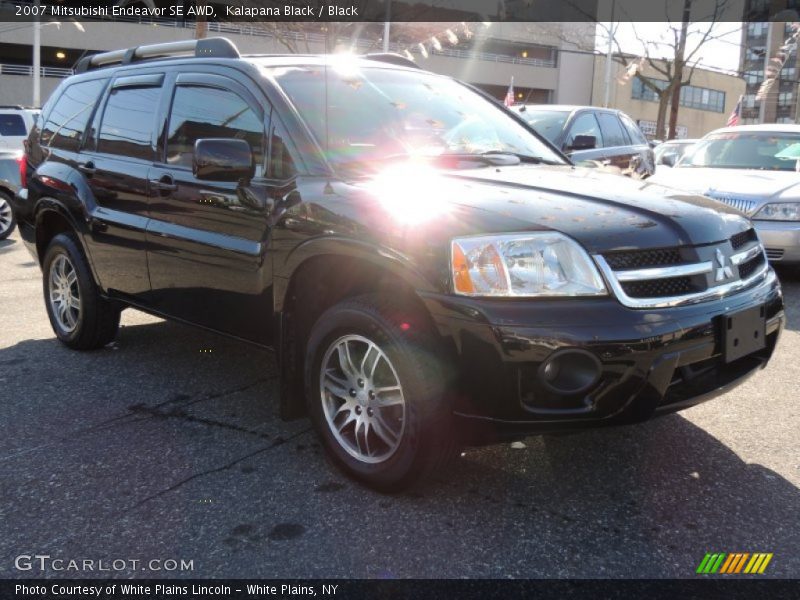 Kalapana Black / Black 2007 Mitsubishi Endeavor SE AWD
