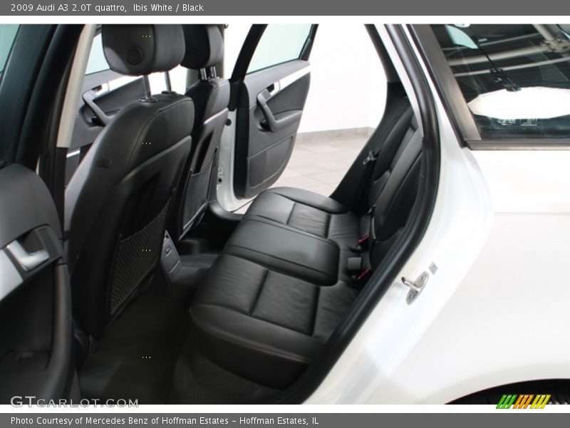Ibis White / Black 2009 Audi A3 2.0T quattro