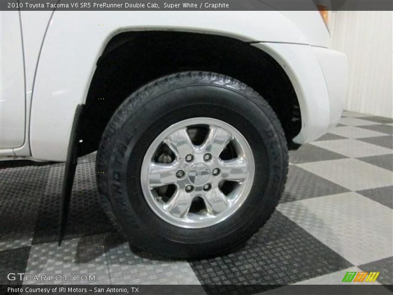 Super White / Graphite 2010 Toyota Tacoma V6 SR5 PreRunner Double Cab
