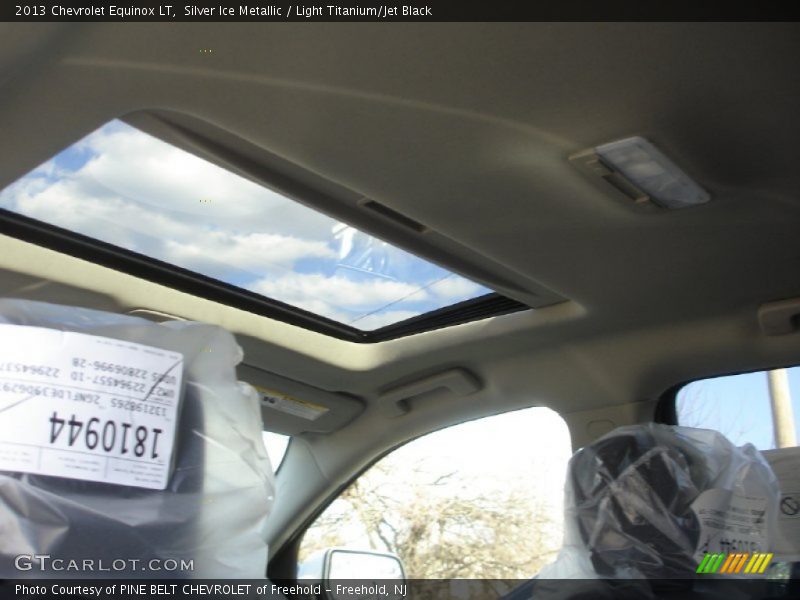 Silver Ice Metallic / Light Titanium/Jet Black 2013 Chevrolet Equinox LT