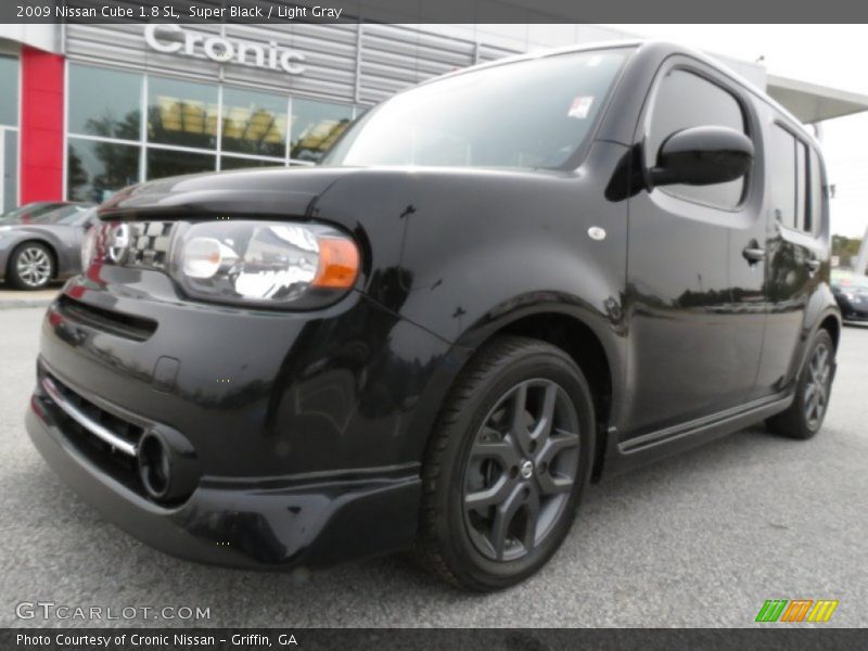 Super Black / Light Gray 2009 Nissan Cube 1.8 SL