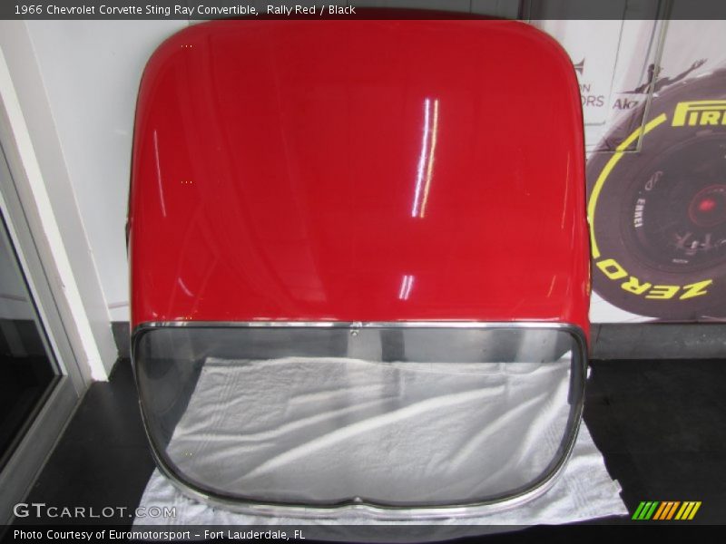 Rally Red / Black 1966 Chevrolet Corvette Sting Ray Convertible