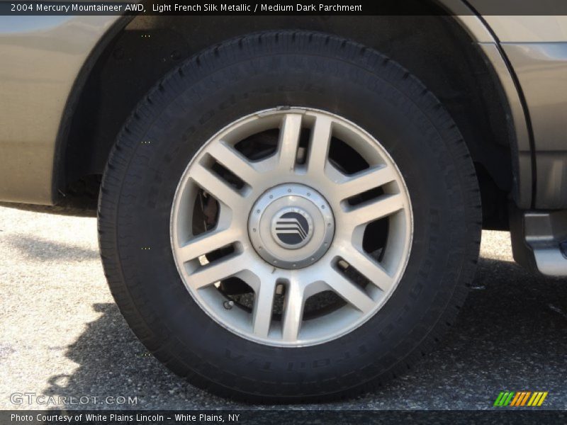 Light French Silk Metallic / Medium Dark Parchment 2004 Mercury Mountaineer AWD