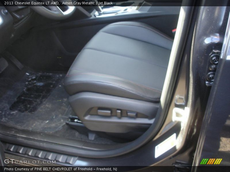 Ashen Gray Metallic / Jet Black 2013 Chevrolet Equinox LT AWD