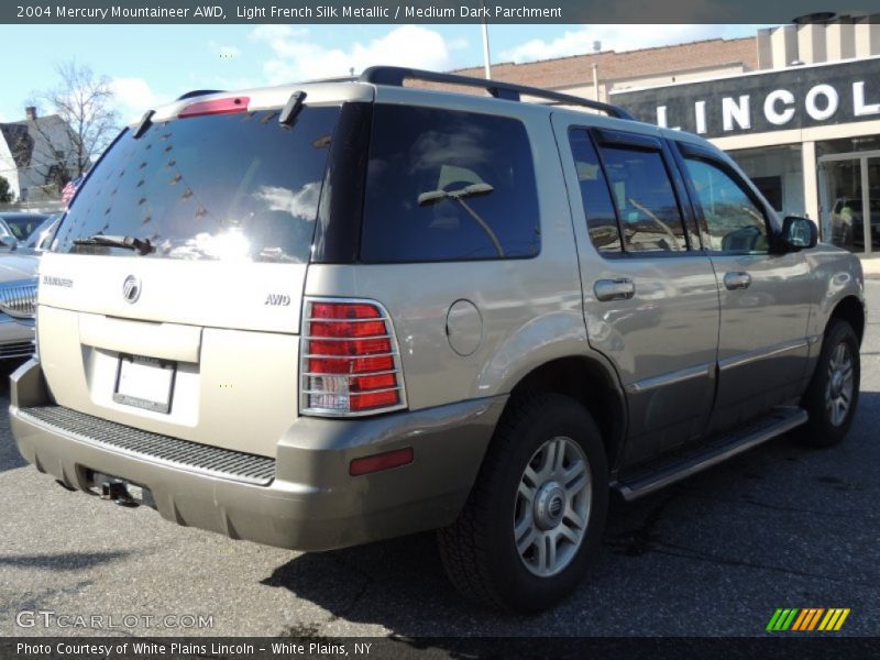 Light French Silk Metallic / Medium Dark Parchment 2004 Mercury Mountaineer AWD