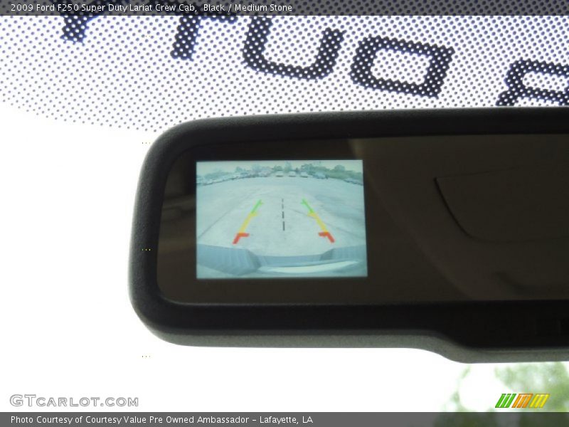 Black / Medium Stone 2009 Ford F250 Super Duty Lariat Crew Cab