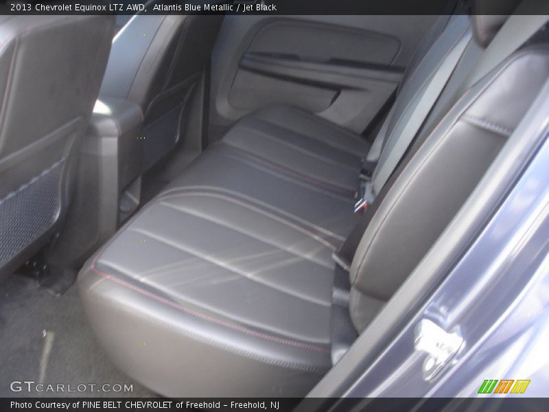 Atlantis Blue Metallic / Jet Black 2013 Chevrolet Equinox LTZ AWD