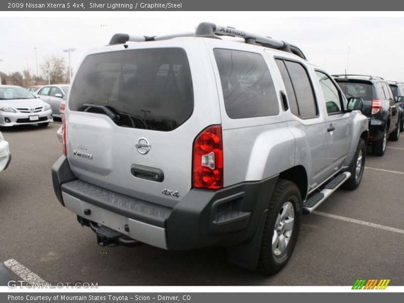 Silver Lightning / Graphite/Steel 2009 Nissan Xterra S 4x4