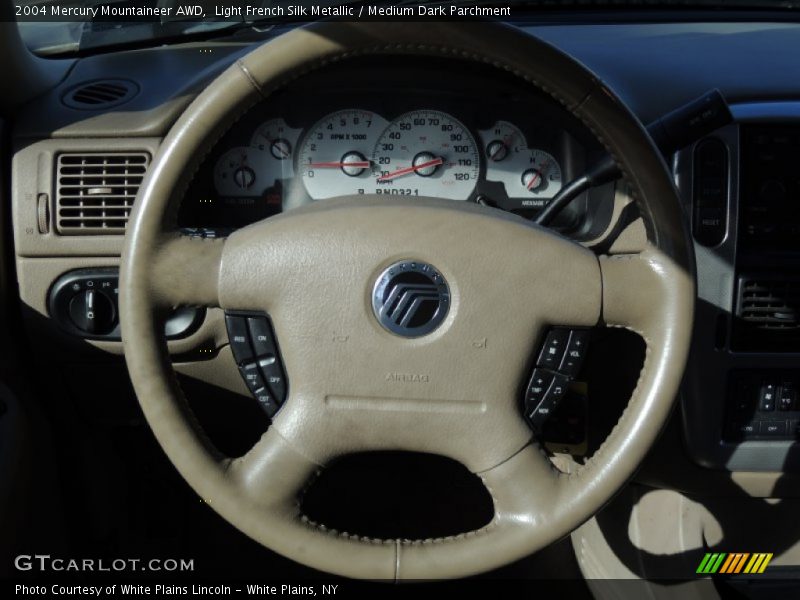 Light French Silk Metallic / Medium Dark Parchment 2004 Mercury Mountaineer AWD