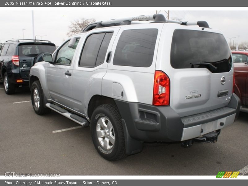 Silver Lightning / Graphite/Steel 2009 Nissan Xterra S 4x4