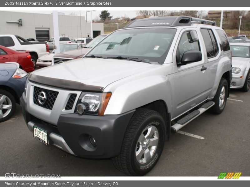 Silver Lightning / Graphite/Steel 2009 Nissan Xterra S 4x4