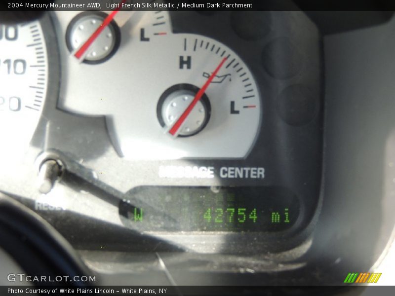 Light French Silk Metallic / Medium Dark Parchment 2004 Mercury Mountaineer AWD