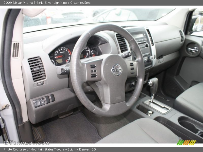 Silver Lightning / Graphite/Steel 2009 Nissan Xterra S 4x4