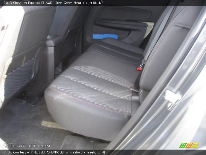 Steel Green Metallic / Jet Black 2013 Chevrolet Equinox LT AWD